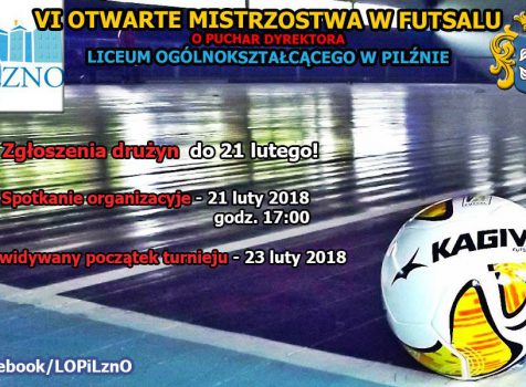 VI otwarte mistrzostwa Pilzna w futsalu