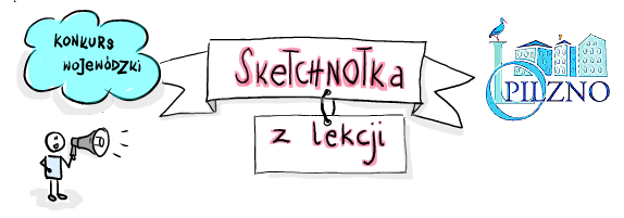 Ogłaszamy Wojewódzki Konkurs Sketchnotka z lekcji